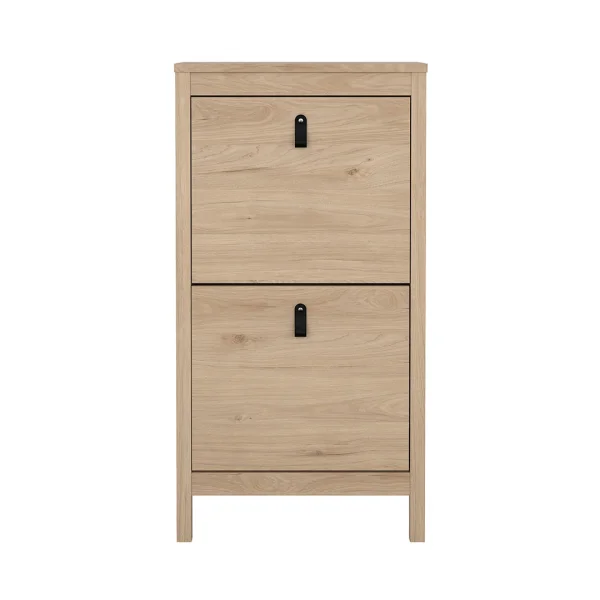 Madrid Schuhschrank 2 Klapptüren Eichen-Dekor.