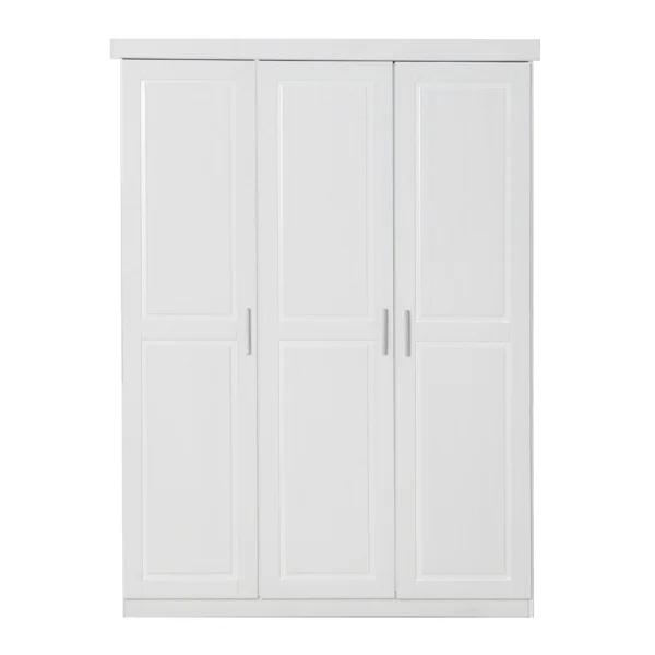 Magnus Kleiderschrank 3-Trg. Breite 140 cm, Höhe 190 cm weiß.
