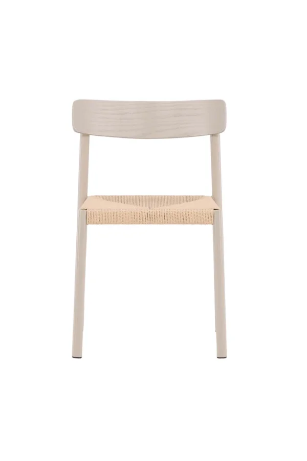 Malmön Esszimmerstuhl geflecht beige.