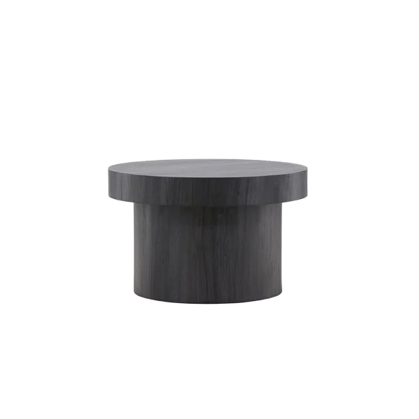 Malung Couchtisch Ø80 cm schwarz.