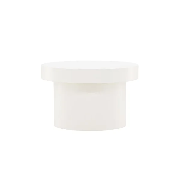 Malung Couchtisch Ø80 cm weiß.