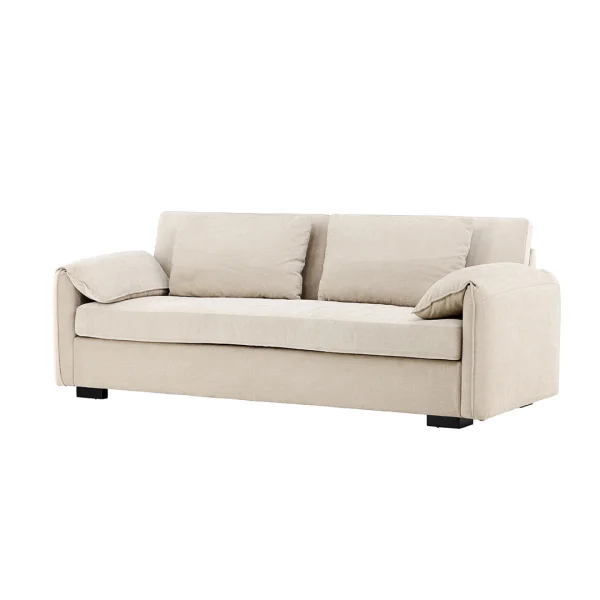 Malva Sofa 3-Sitzer beige.