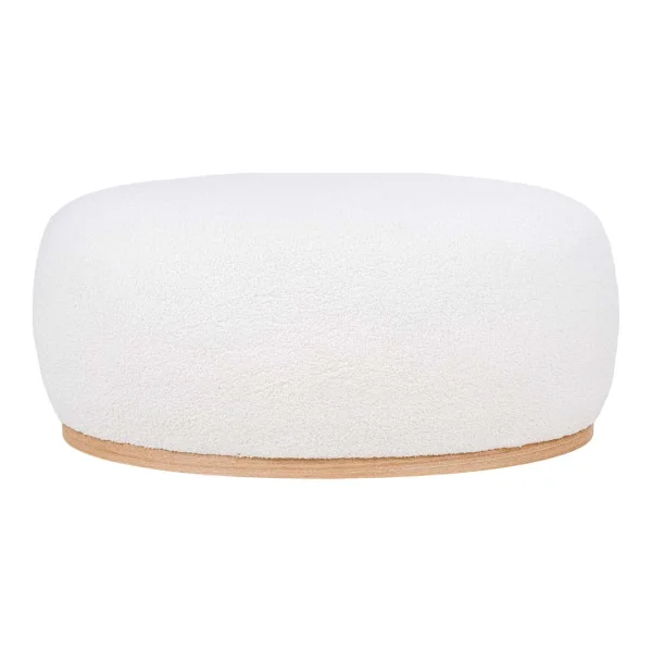 Manhattan Pouf grau.