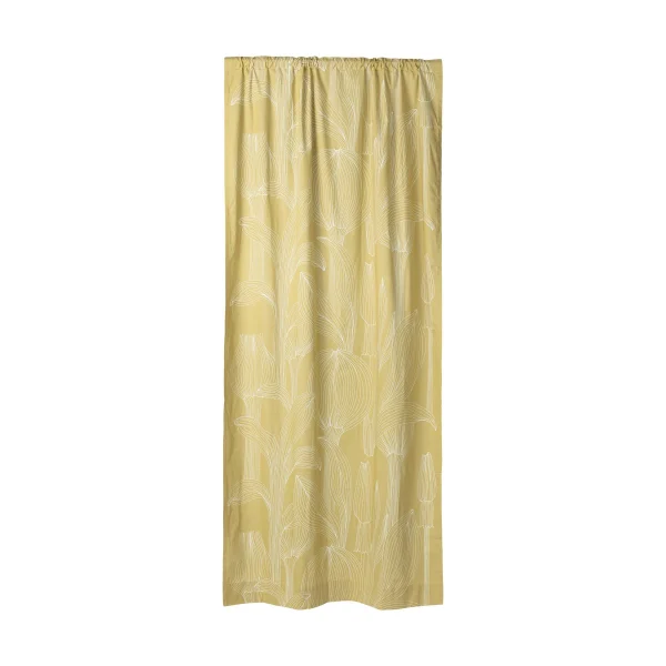 Marimekko Kukat Puhkeavat Gardinenlänge 135x250 cm Khaki-white