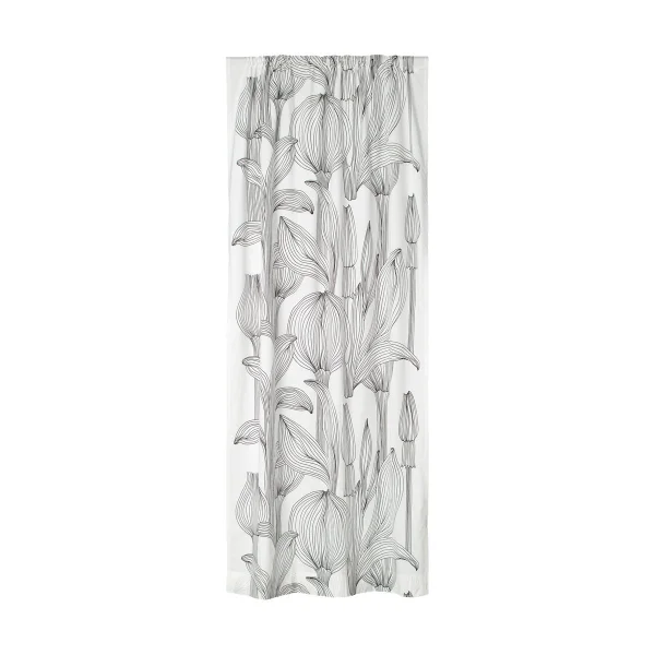 Marimekko Kukat Puhkeavat Gardinlänge 135x245 cm White-black