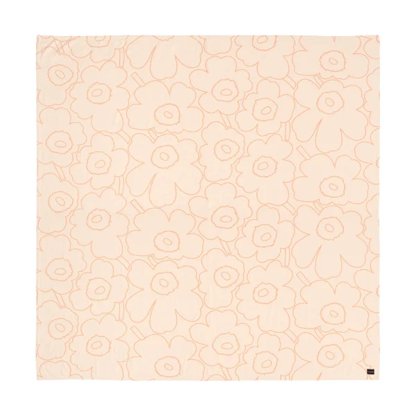 Marimekko Piirto Unikko Tagesdecke 260x260 cm Beige