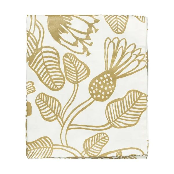 Marimekko Tiara Tischtuch 135x250 cm White-gold