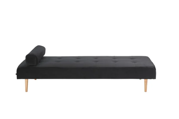 Marino Daybed Velour schwarz.