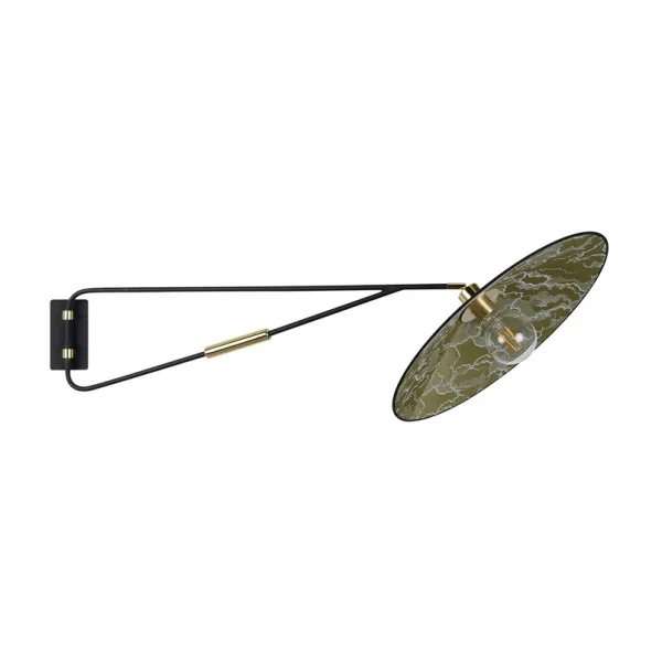 MARKET SET - Gatsby Wandlampe Arm schwenkbar khaki