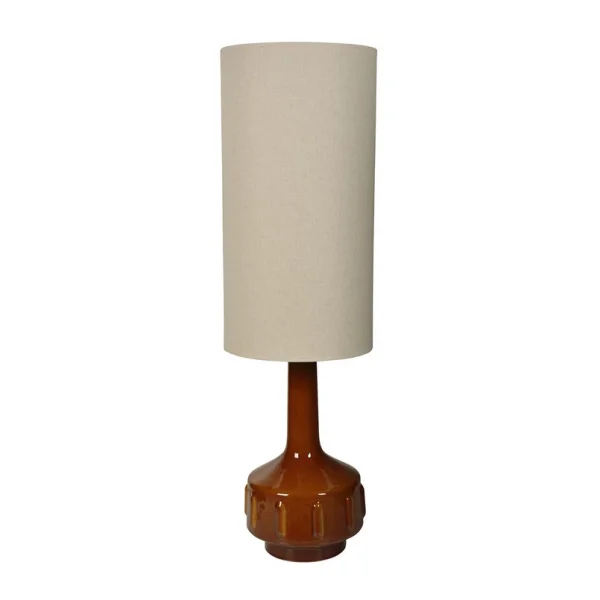 MARKET SET - Jimmy Stehlampe braun/beige, Höhe 121 cm