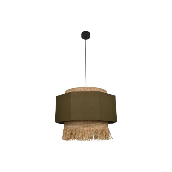 MARKET SET - Marrakech Hängeleuchte, 60x46cm, khaki