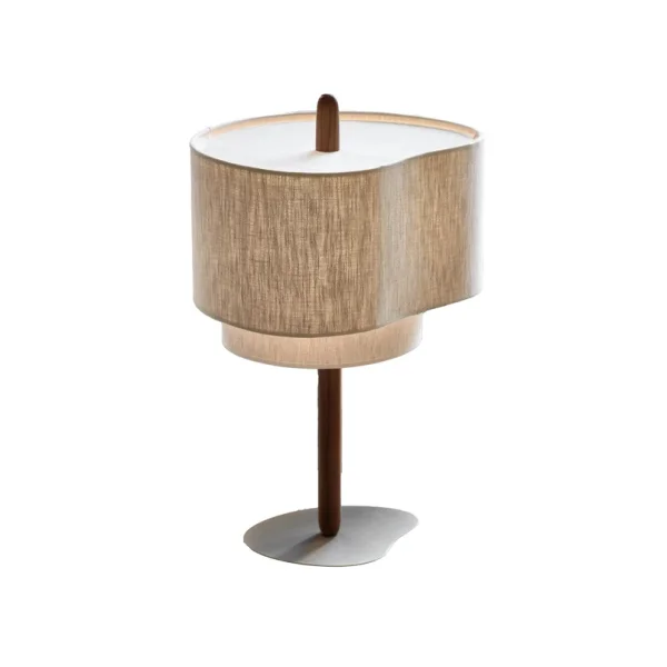 MARKET SET - Pebble Textil-Tischlampe, creme