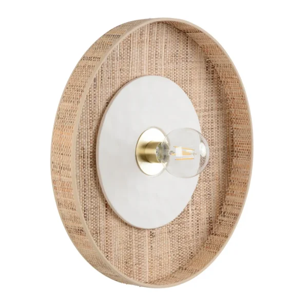 MARKET SET - Portinatx Wandleuchte weiß, Ø50cm