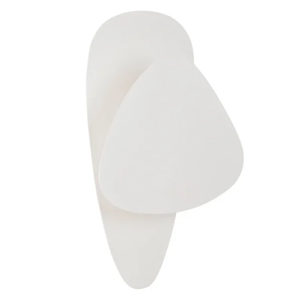 MARKET SET - Screen Wandlampe, 77 cm hoch, weiß, Papier, E27