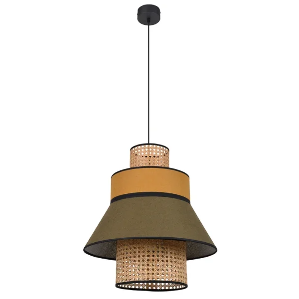 MARKET SET - Singapour ML Hängelampe khaki/curry