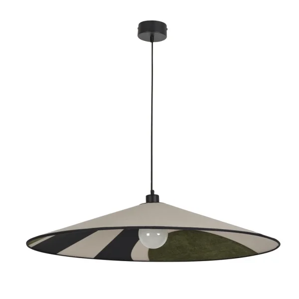 MARKET SET - Sonia Laudet Hängeleuchte, Ø 80cm birke