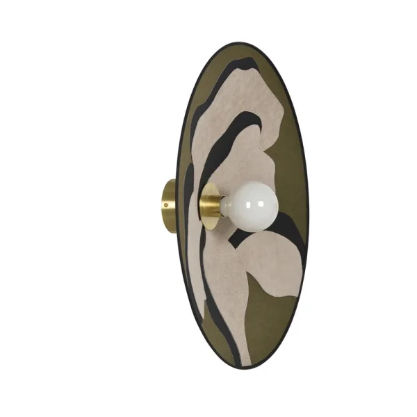 MARKET SET - Sonia Laudet Wandlampe Ø 60 cm khaki