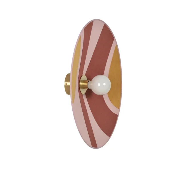 MARKET SET - Sonia Laudet Wandlampe Ø 60 cm pink