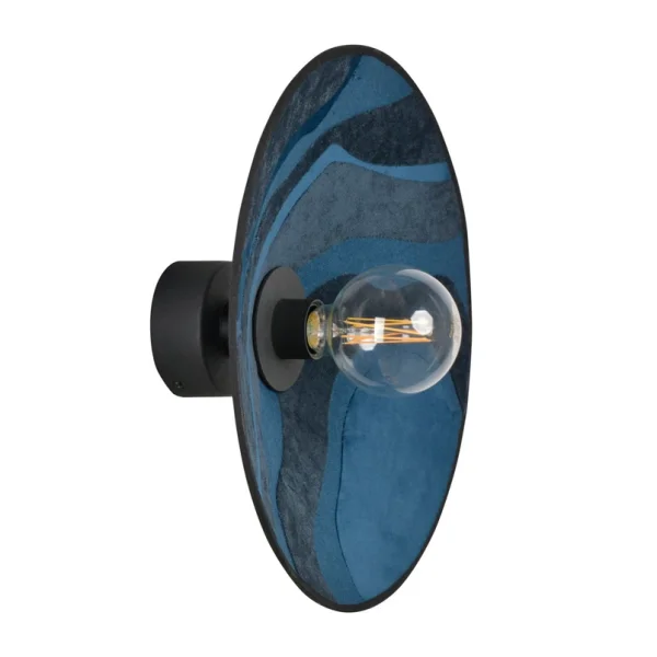 MARKET SET - Sonia Laudet Wandlampe Ø40cm malachit nacht