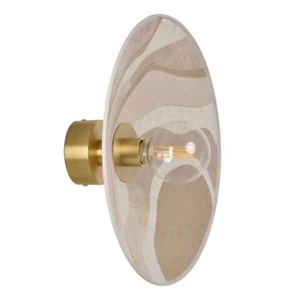 MARKET SET - Sonia Laudet Wandlampe Ø40cm malachit sand