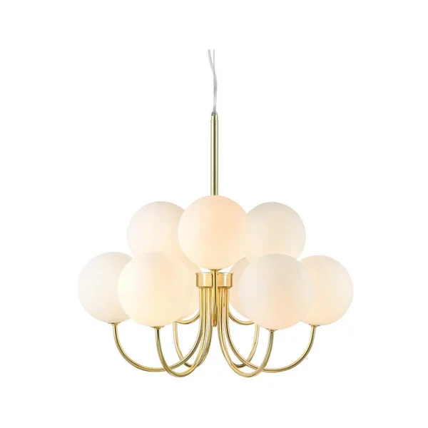 Markslöjd - Bianco 9 Pendelleuchte Gold/White