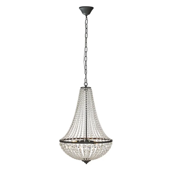 Markslöjd - GRÄNSÖ Kronleuchter schwarz 50 cm