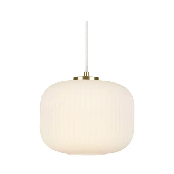 Markslöjd - Sober Pendelleuchte Brushed Brass/White