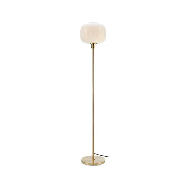 Markslöjd - Sober Stehleuchte Brushed Brass/White