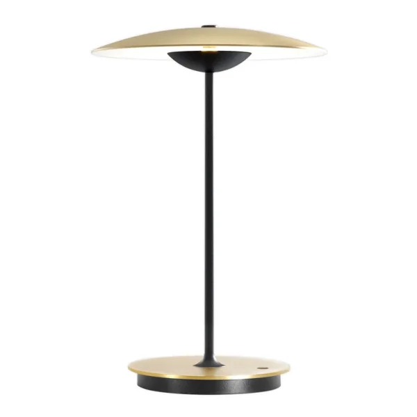 MARSET - Ginger LED-Akkutischlampe Alu, messing/weiß