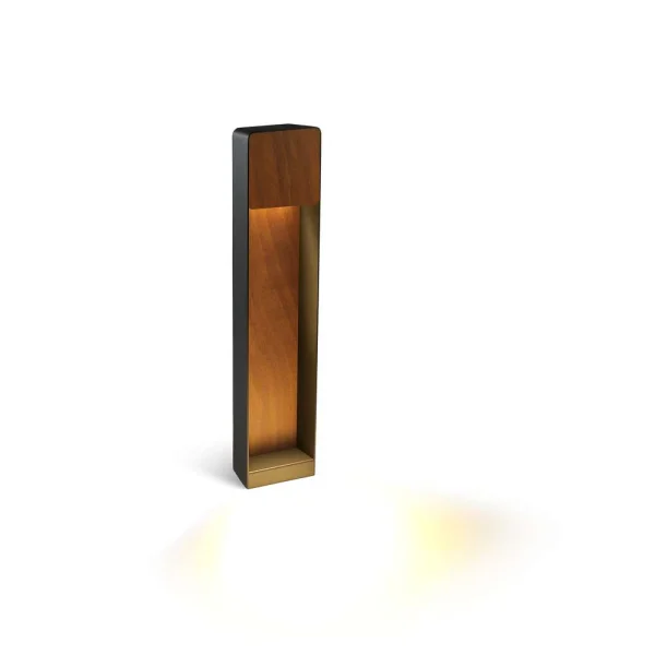 MARSET - Lab B60 Pollerleuchte Graphite Grey/Rust Texture