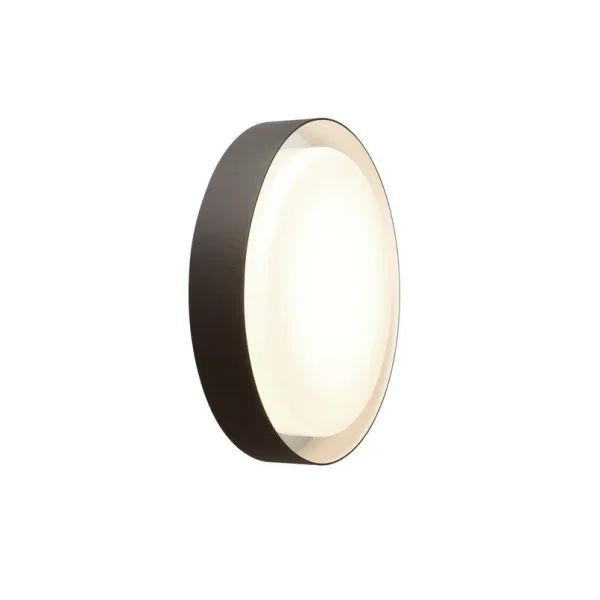 MARSET - Plaff-On Wandlampe/Deckenlampe, IP54, schwarz