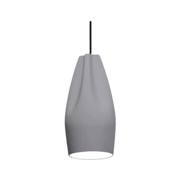 MARSET - Pleat Box 13 LED Pendelleuchte Grau/Weiß