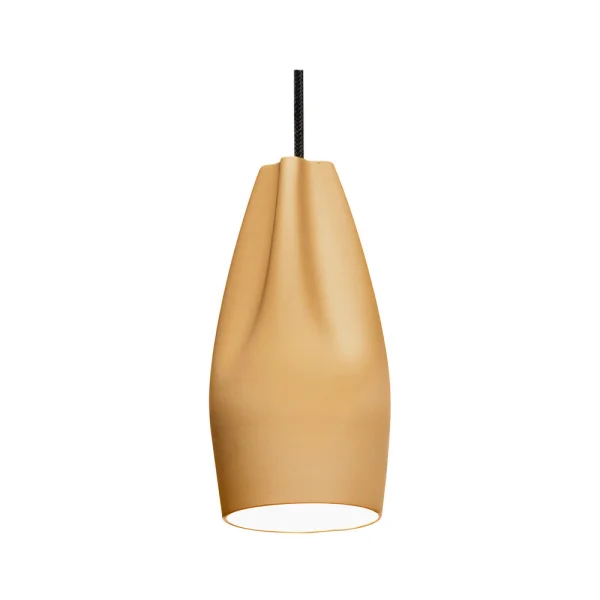 MARSET - Pleat Box 13 LED Pendelleuchte Ocher/Weiß