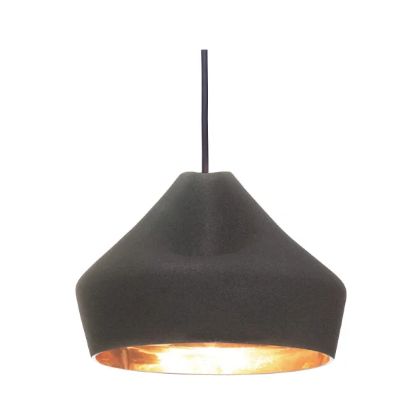 MARSET - Pleat Box 24 Pendelleuchte E14 Schwarz/Gold