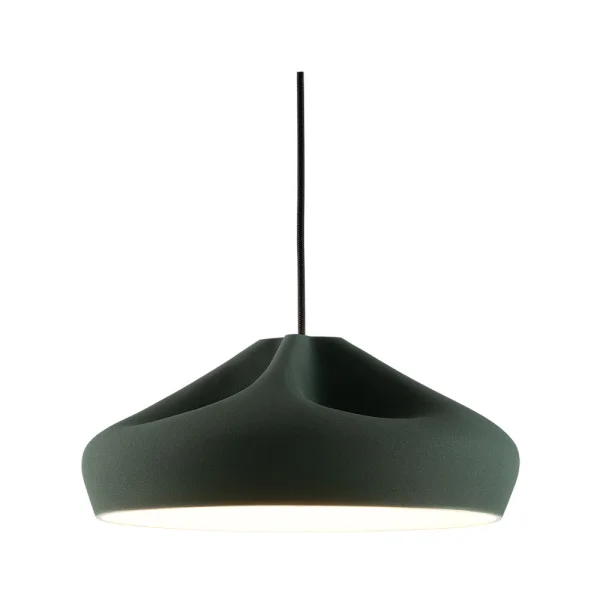 MARSET - Pleat Box 47 LED Pendelleuchte Dunkelheit Grün/Weiß