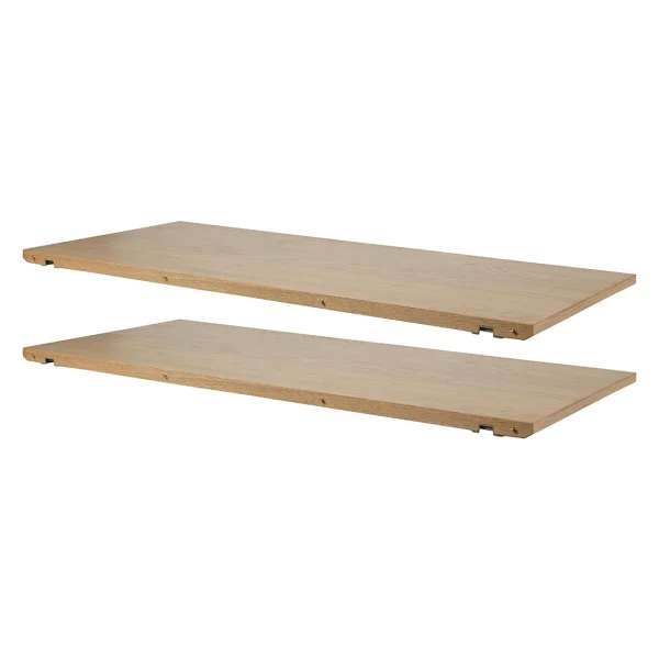 Martha Zusatzplatten 2 x 45 cm für Martha Esszimmertisch gelaugt.