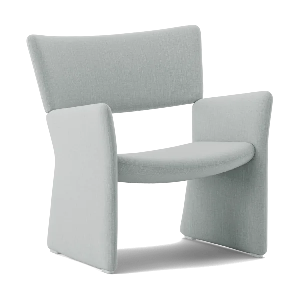 Massproductions Crown Easy Chair Sessel Linara 253 Swedish Grey