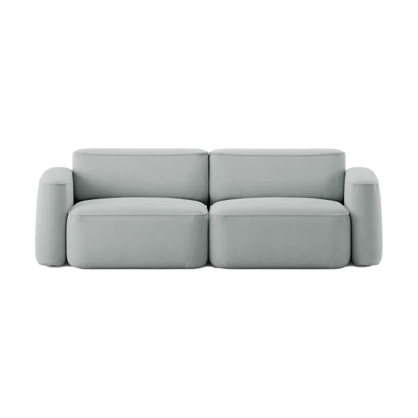 Massproductions Patch 2,5-Sitzer Sofa Linara 253 Swedish Grey
