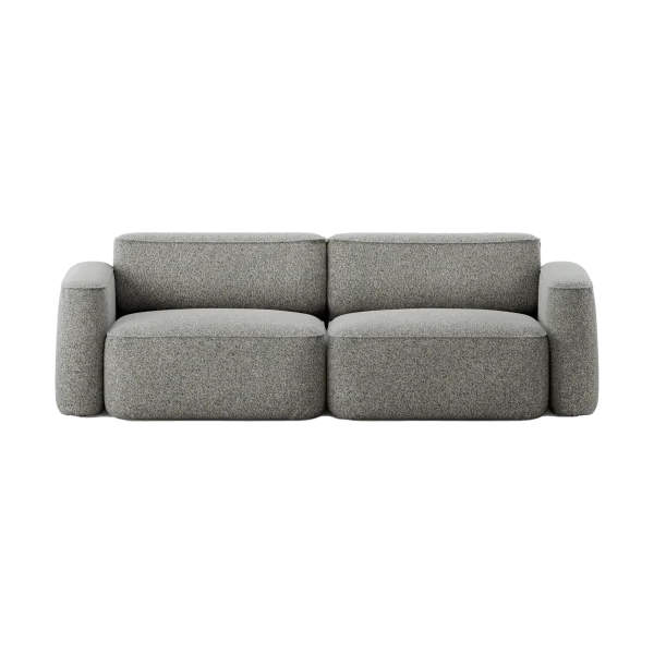 Massproductions Patch 2,5-Sitzer Sofa Spiral 23 Monochrome