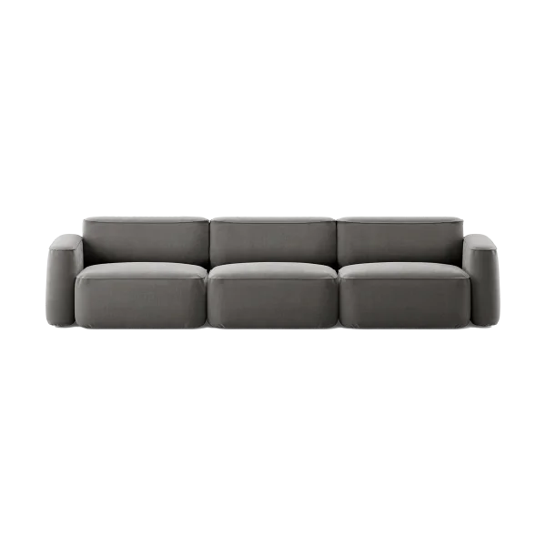 Massproductions Patch 3-Sitzer Sofa Atlantis 18 Mole