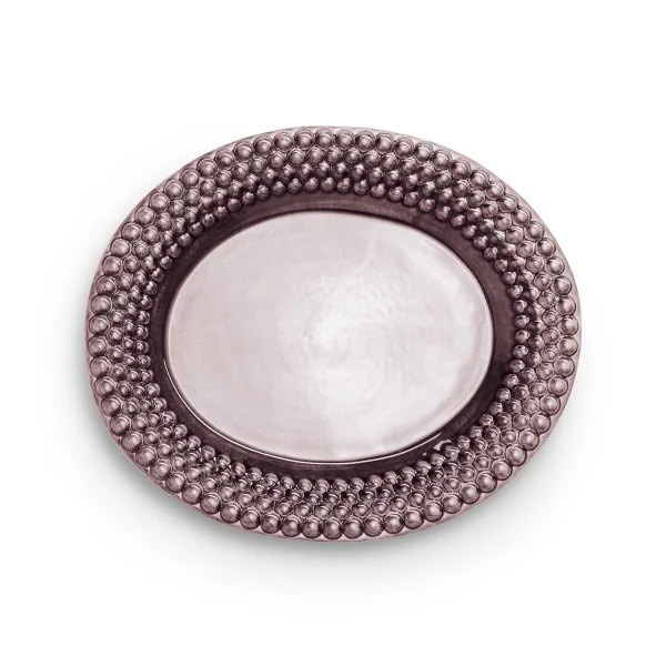 Mateus Bubbles ovaler Teller 35cm Pflaume