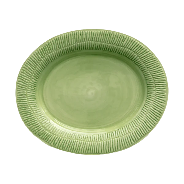 Mateus Stripes Teller 30 x 35cm Grün