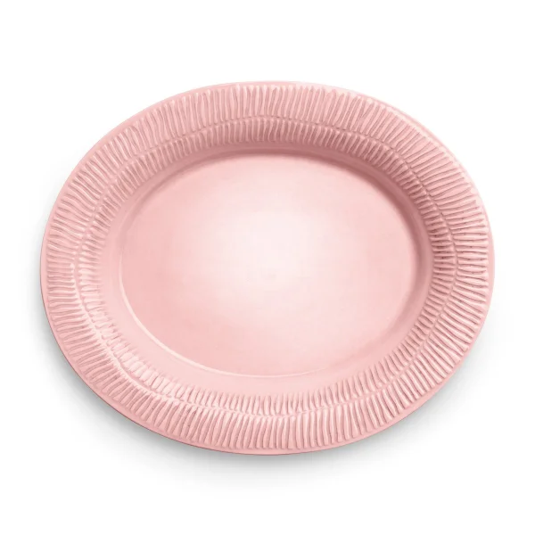 Mateus Stripes Teller 30 x 35cm Hellrosa