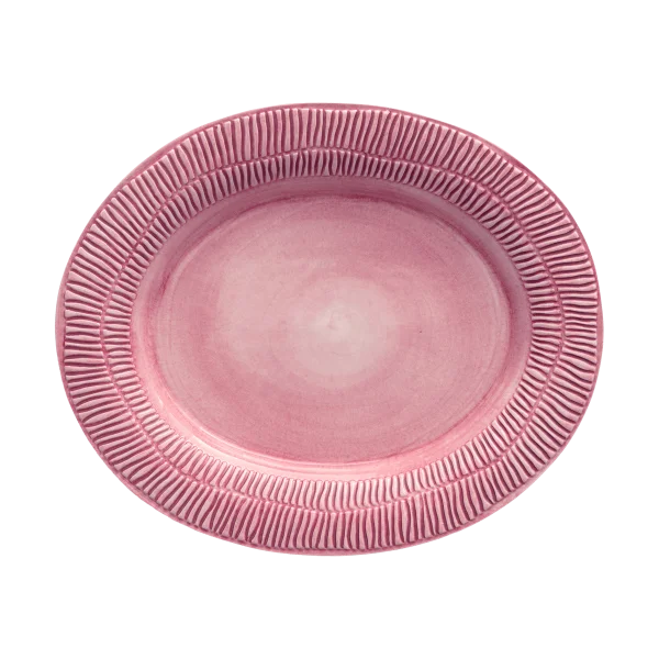 Mateus Stripes Teller 30 x 35cm Rosa