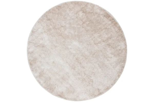 Mattis Teppich Ø200 cm Polyester beige.