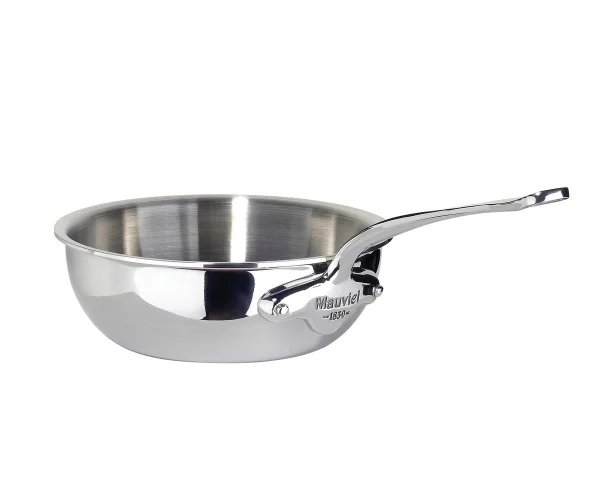 Mauviel Sautépfanne abgerundet Cook Style 2 l Stahl
