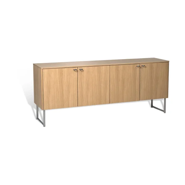 Mavis Deus Sideboard 60 cm Weißpigmentierte matte lackierte Eiche