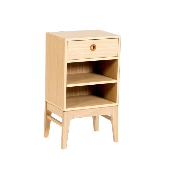 Mavis Höllviken Nachttisch Eiche weißpigment, 1‑teilig
