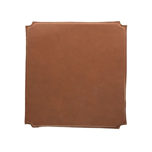 Mavis Rod Sitzkissen Leder cognac
