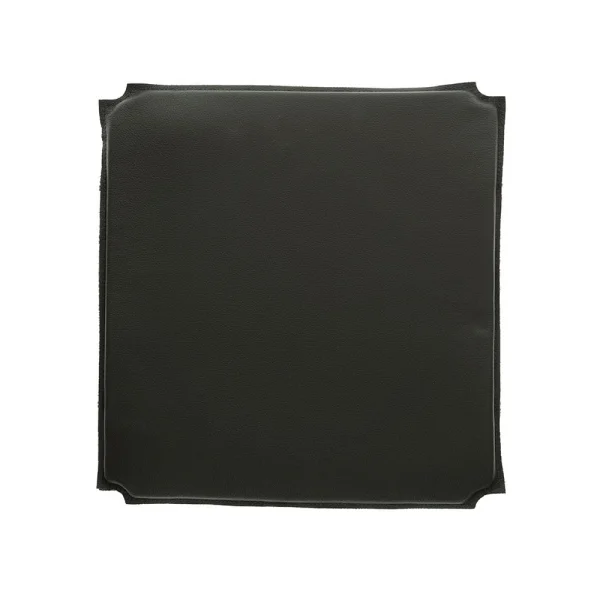 Mavis Rod Sitzkissen Leder schwarz